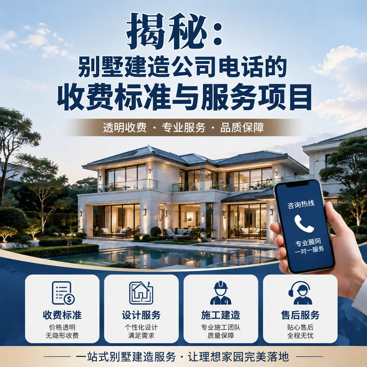 揭秘：乌当别墅建造公司电话的收费标准与服务项目