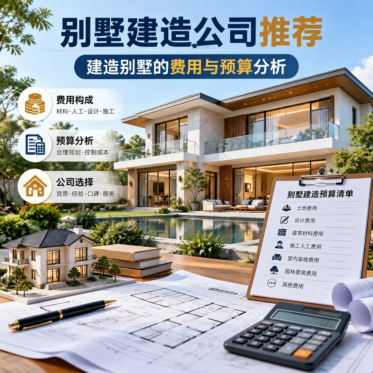 别墅建造公司推荐： 乌当 建造别墅的费用与预算分析