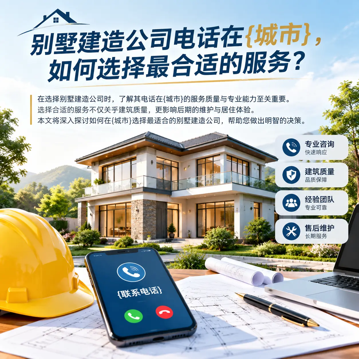 别墅建造公司电话在乌当，如何选择最合适的服务？