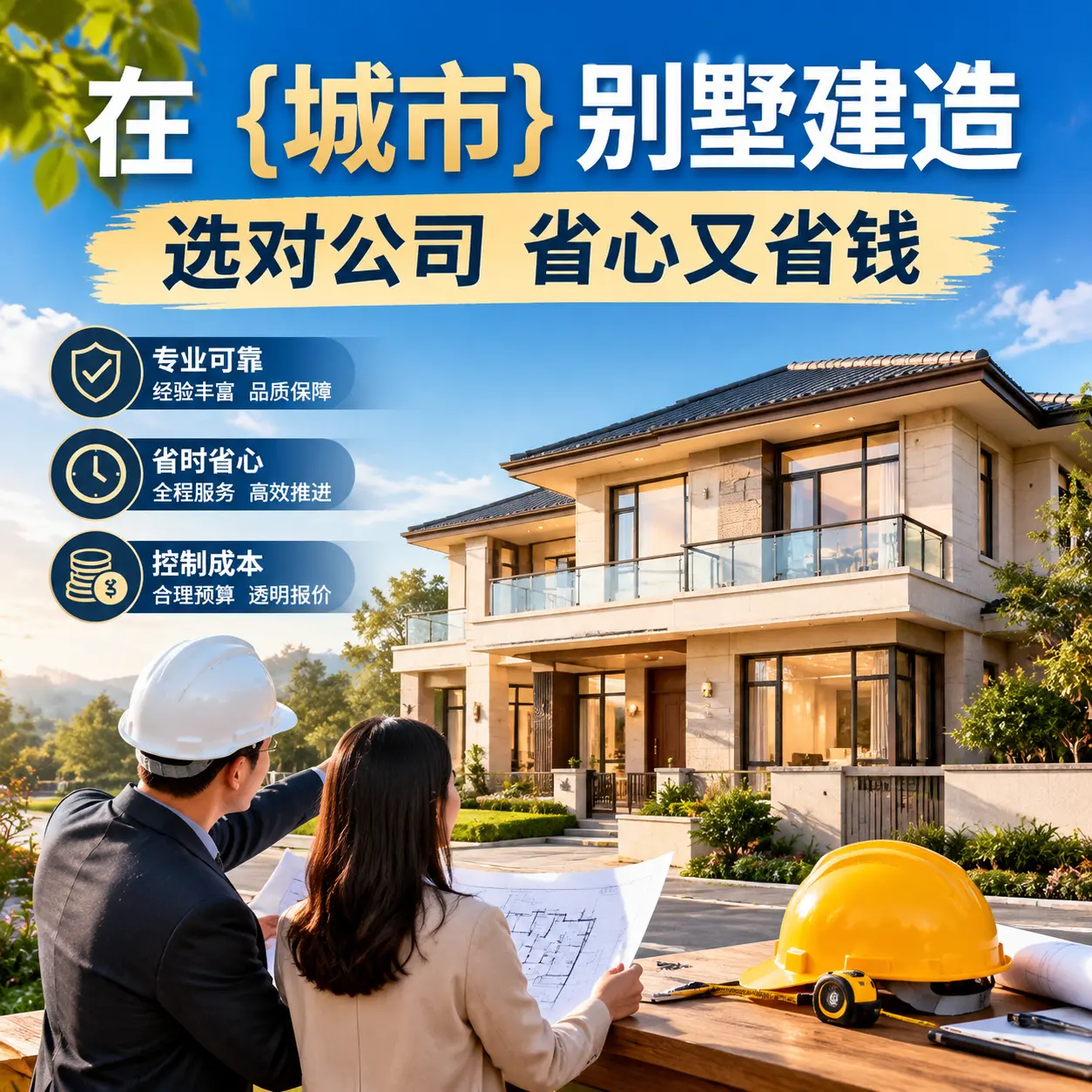 在 乌当 别墅建造，选对公司省心又省钱