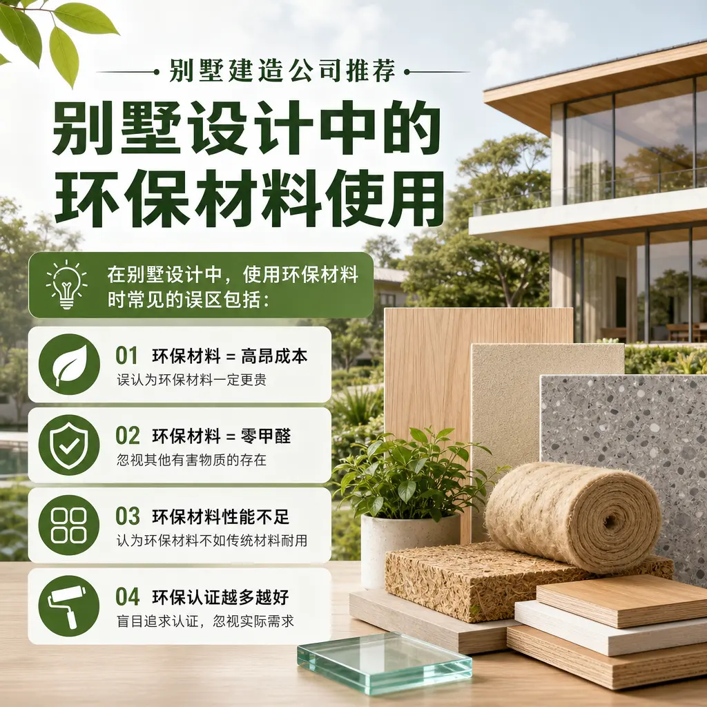 别墅建造公司推荐： 乌当 别墅设计中的环保材料使用