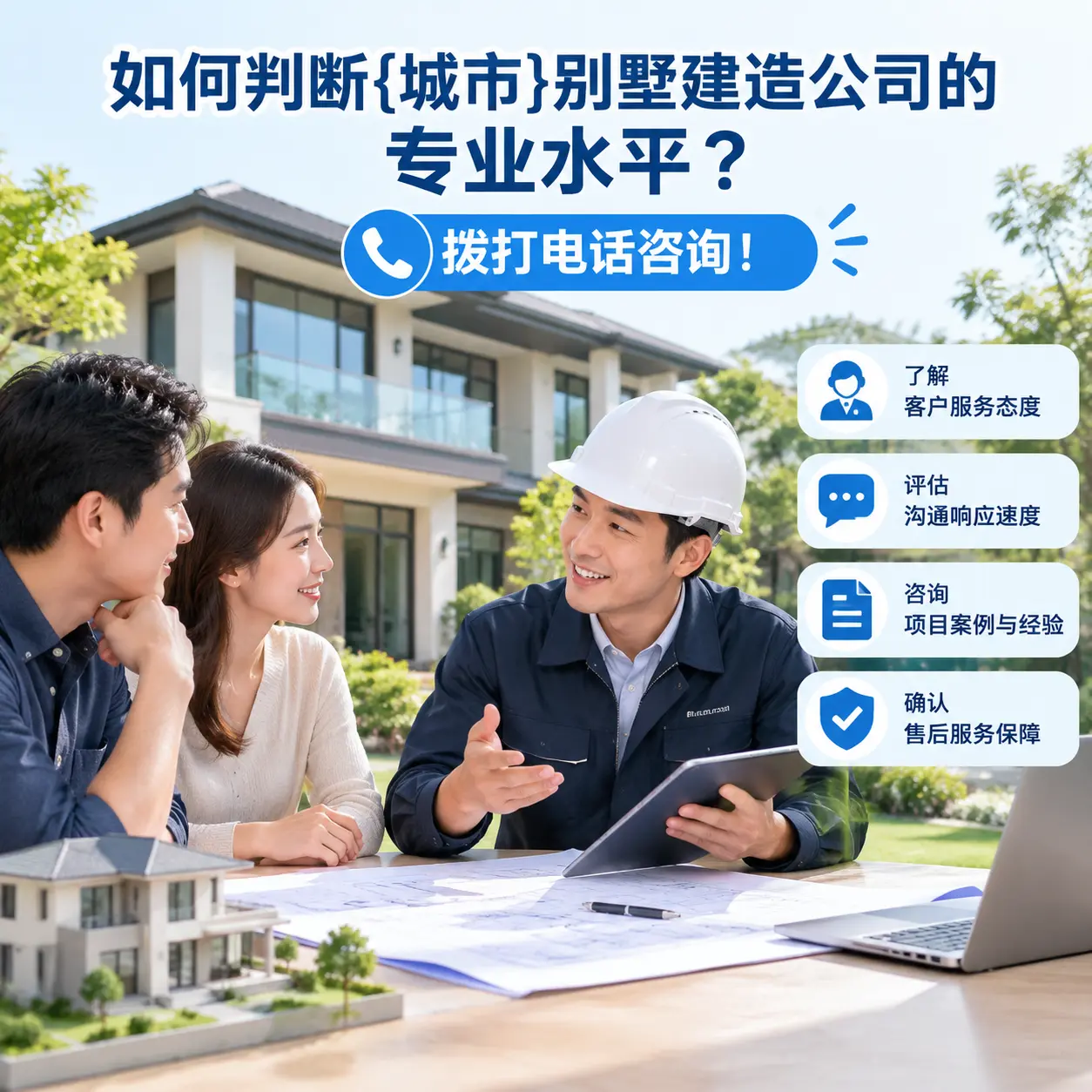 如何判断乌当别墅建造公司的专业水平？拨打电话咨询！